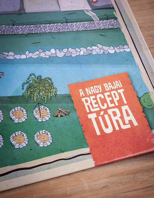 A nagy Bajai Recept Túra - Társasjáték
